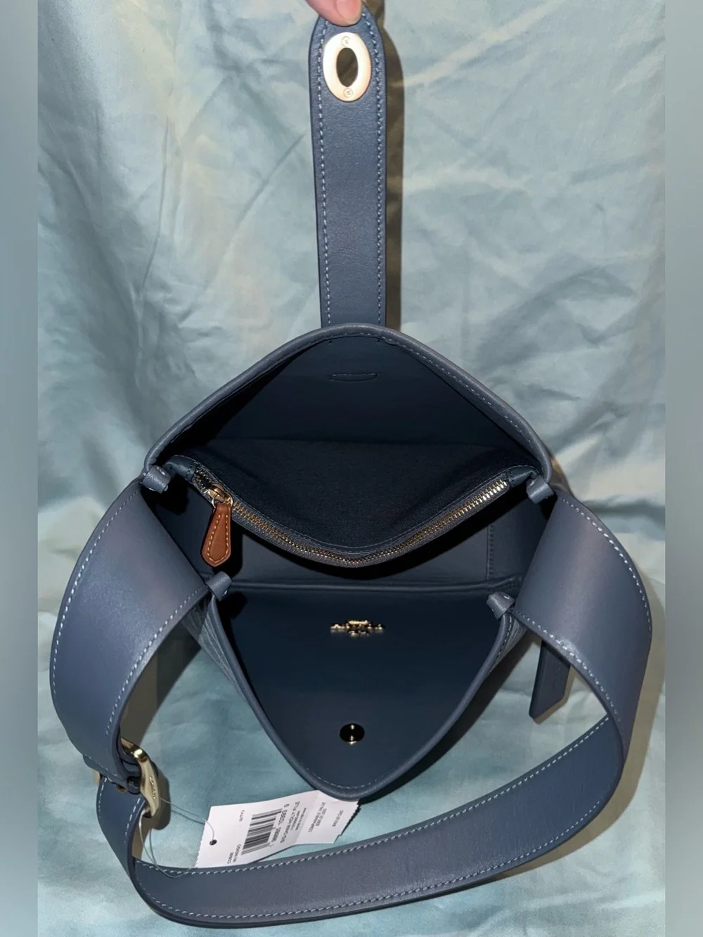 Coach CDB98 Hadley Convertible Crossbody Bag in Signature Denim - Picture 10 of 15